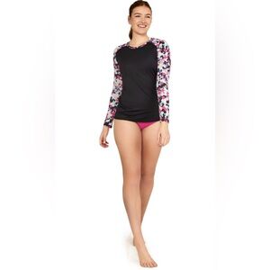 Speedo Women's Uv Swim Shirt Long Sleeve Rashguard